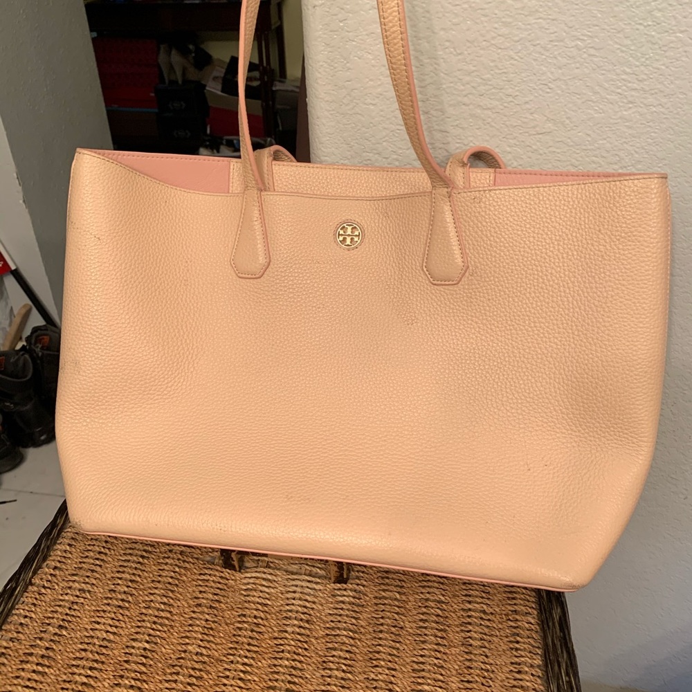 Tory Burch Perry leather tote bag